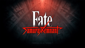 Fate Samurai Remnant
