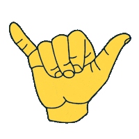 Shaka Sticker by EverWhere