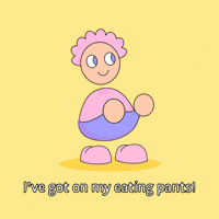 Ready To Eat Thanksgiving GIF by Fatman