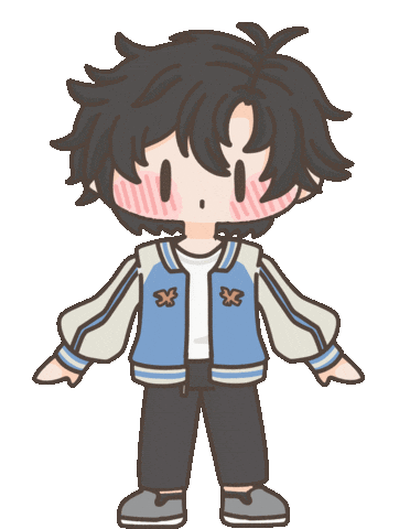 Photo Charles Sticker by Fluffy the Thunder God 雷神阿毛