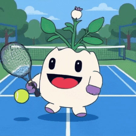 Tennis Court GIF by Magic Eden