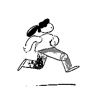 ImagePropellerStudios run running run for your life fast running Sticker