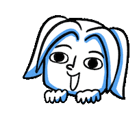 Art Girl Sticker by peeyong