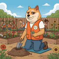 Helping Shiba Inu GIF by Doge Pound
