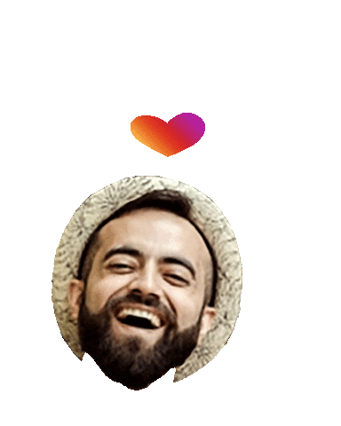 In Love Sticker by BORN ON INSTAGRAM