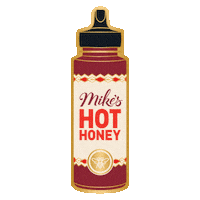 mikeshothoney pizza nyc honey brooklyn Sticker