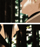 light shining through naruto shippuden GIF