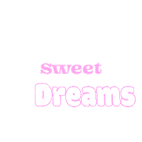 Sweet Dreams Stars Sticker