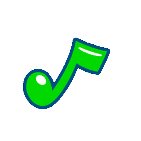 Nota Musical Corchea Sticker by TOY CANTANDO