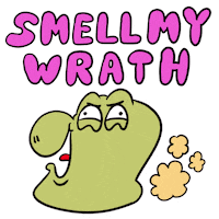 Dinosaur Mean Sticker by Luigi Segre