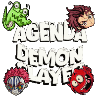 Demonslayer Bebba Sticker by Bebbaclothing