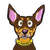 Dog Aussie Sticker
