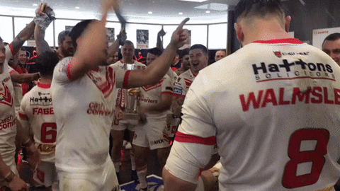 sthelensrfc giphyupload champions saints rugby league GIF