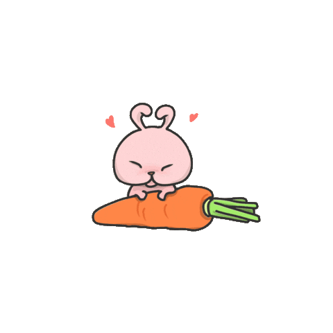 rabbit meow Sticker