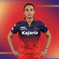 Happy Smriti Mandhana GIF by Royal Challengers Bengaluru
