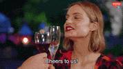 Cheers Reaction GIF by Married At First Sight