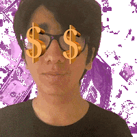 Money Win Sticker