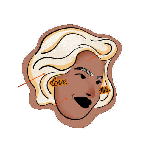 Women Empowerment Love Sticker by Keva Epale