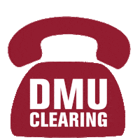 Clearing Sticker by De Montfort University