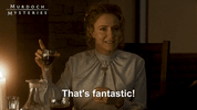 Happy Good News GIF by Murdoch Mysteries