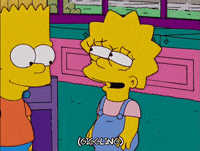 happy bart simpson GIF