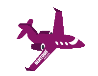 Bentourreisen travel flying plane airplane Sticker
