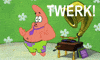 spongebob squarepants dancing GIF