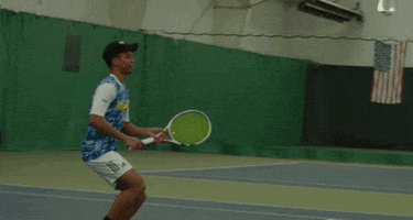BlueHens tennis bluehens fly by mten GIF