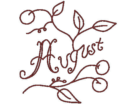 Summer Agosto Sticker