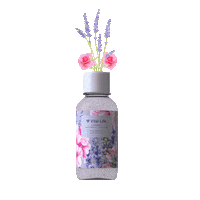 Flower Lavender Sticker by Vital Life UK