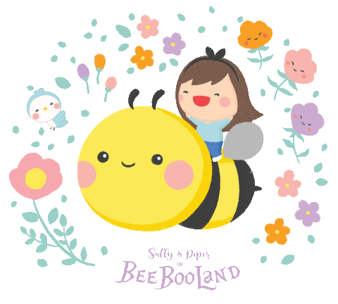 Beebooland Sticker by The Overtee