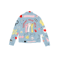 No Means No Womens Rights Sticker by House Of Wonderland