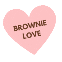 Chocolate Brownies Sticker by The Brownie Bakers
