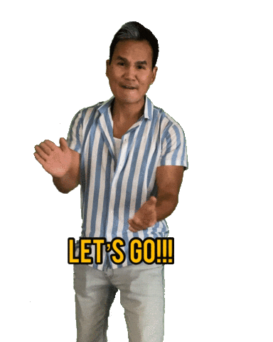 Lets Go Celebration Sticker by Khang Wholesale To Million