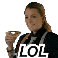 Comedy Lol Sticker by Blake Lively Fan