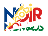 Travel Noir Sticker by NoirNomads