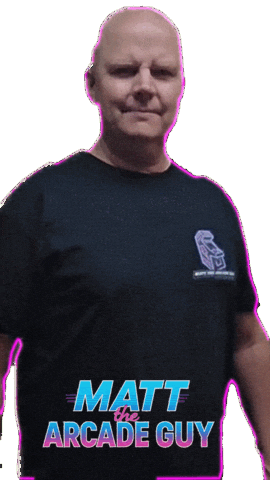 Video Games Yes Sticker by Matt the Arcade Guy