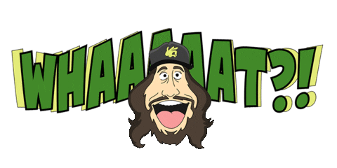 adamill giphyupload what adam whaaaat Sticker