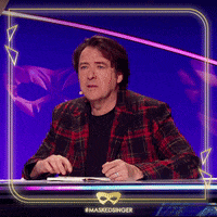 Jonathan Ross Wave GIF by The Masked Singer UK