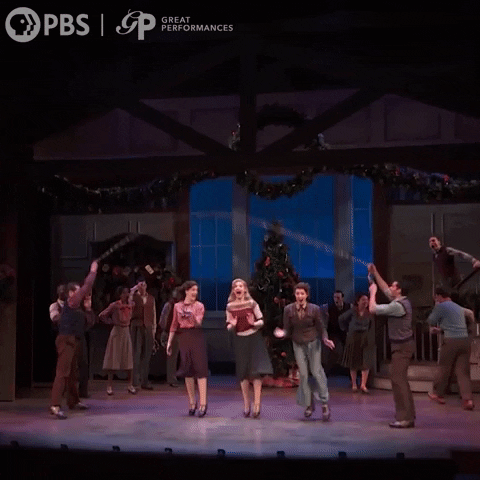 Dance Christmas GIF by GREAT PERFORMANCES | PBS