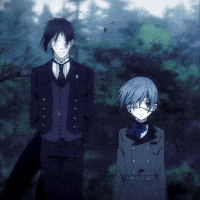 Sad Black Butler GIF
