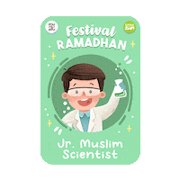 Ramadan Scientist Sticker