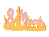 Art Fire Sticker by Gelyane