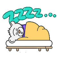 Chill Sleeping Sticker