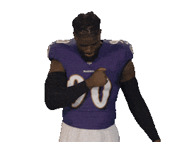 Hype Chest Sticker by Baltimore Ravens