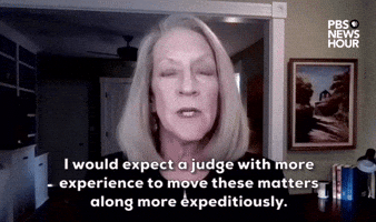 "I would expect a judge with more experience..."