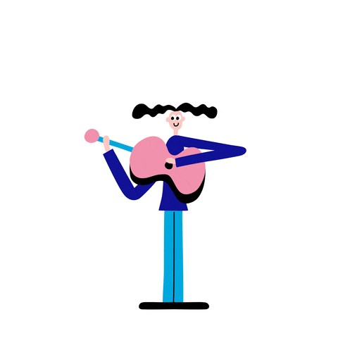 dance illustration GIF