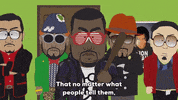 accept kanye west GIF by South Park 