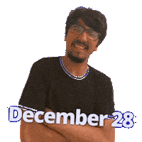 December Dec 28 Sticker