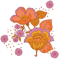 Birds Of Paradise Vintage Sticker by Nine Lives bazaar